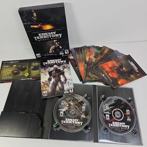 Enemy Territory Quake Wars Limited Collector's Edition PC Game - Picture 1 of 13